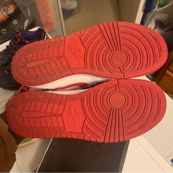 Nike Air Jordan 1 Retro High Gs Do The Right Thing White Varsity Red - Picture 5 of 6